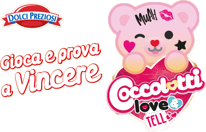 Gioca e prova a vincere - coccolotti Love and Tell